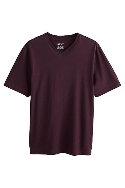 Next T-Shirt Essential T-Shirt mit V-Ausschnitt günstig online kaufen