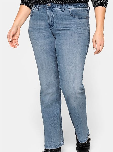 Sheego Bequeme Jeans Bootcut-Jeans günstig online kaufen