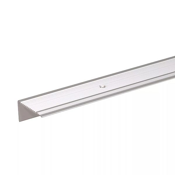 Treppenkantenprofil Aluminium 21 mm x 21 mm x 1.000 mm Silber günstig online kaufen