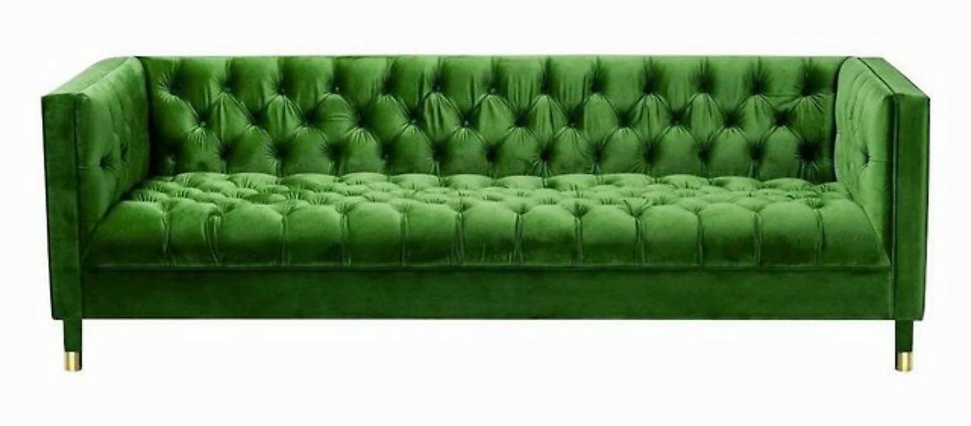 Xlmoebel Chesterfield-Sofa Blaue Chesterfield Couch Textil Modern Design Kr günstig online kaufen