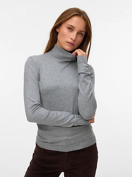 Vero Moda Rollkragenpullover "VMHAPPINESS LS ROLLNK PULLOVE GA NOOS" günstig online kaufen