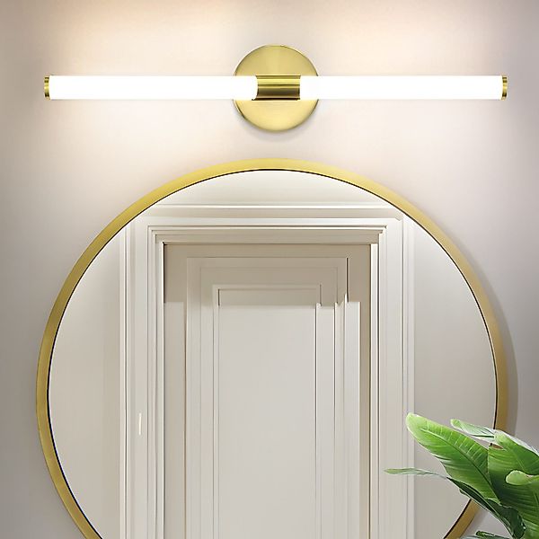 Nettlife LED Spiegelleuchte Schwarz Badezimmer Wandleuchte günstig online kaufen