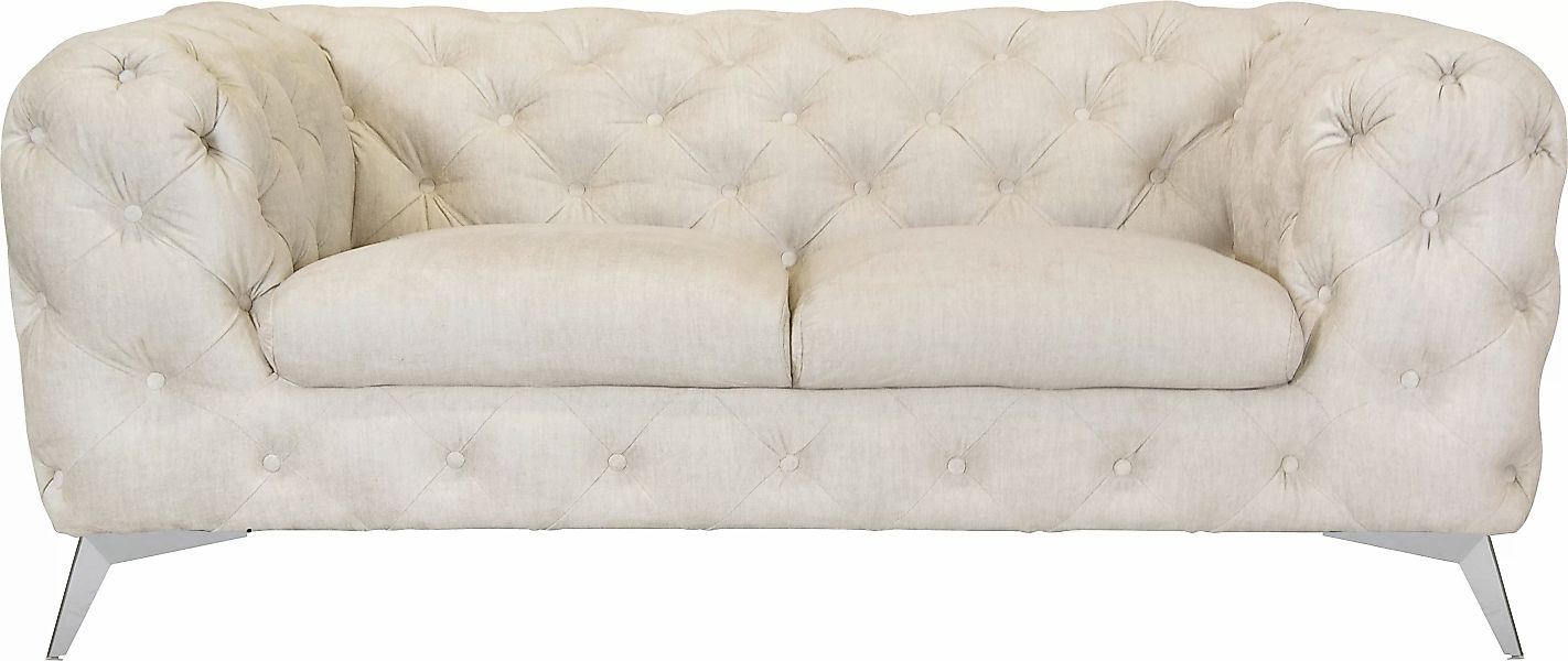 Leonique Chesterfield-Sofa "Glynis", aufwändige Knopfheftung, moderne Chest günstig online kaufen