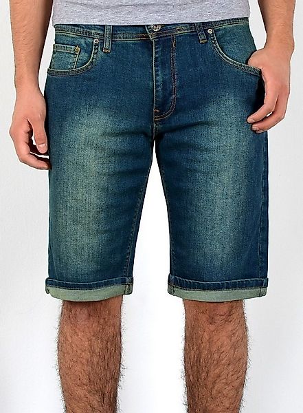 ESRA Jeansshorts Herren Jeans Shorts Hose Herren kurze Jeans Hose mit 5 Poc günstig online kaufen