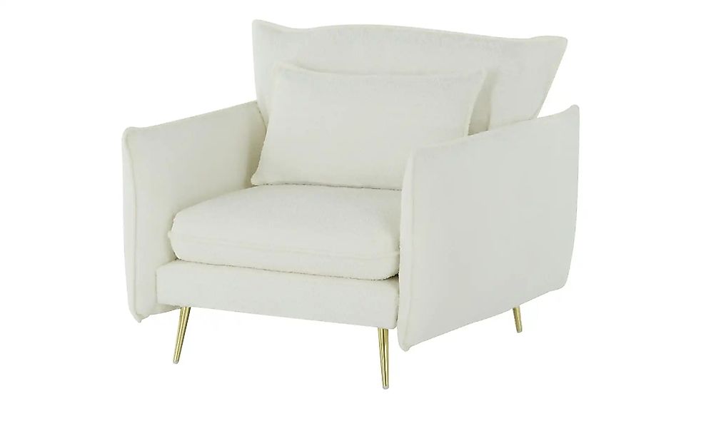 Sessel  Edesia ¦ weiß ¦ Maße (cm): B: 100 H: 80 T: 96.0 Polstermöbel > Sess günstig online kaufen