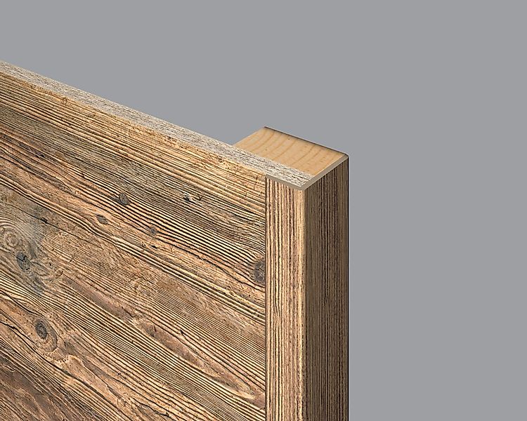 EGGER Abschlussleiste Winkelleiste Decowall WL001 Namur Fichte Natur, Klebe günstig online kaufen