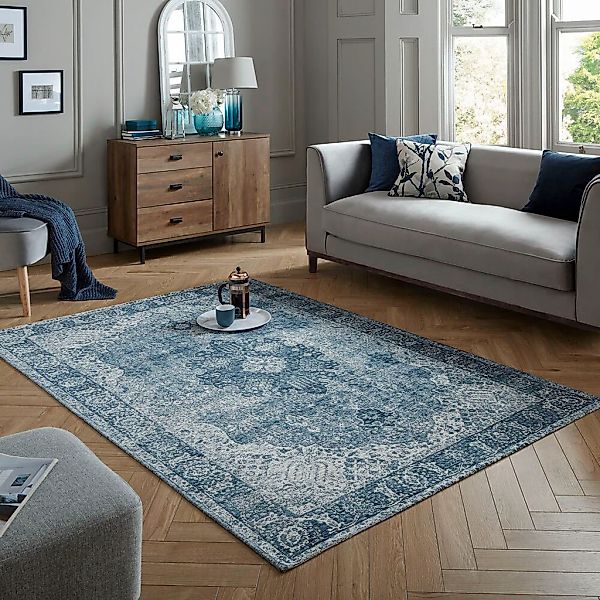 FLAIR RUGS Teppich "Antique Vintage-Muster," rechteckig 4 mm Höhe Chenille günstig online kaufen