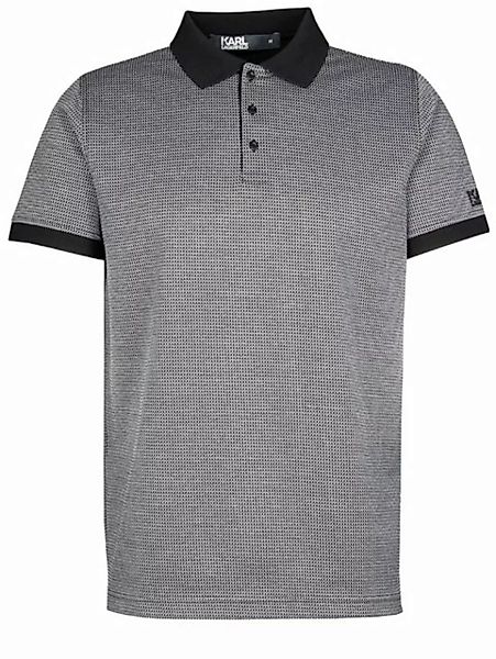KARL LAGERFELD Poloshirt mit Allover-Muster (1-tlg) günstig online kaufen