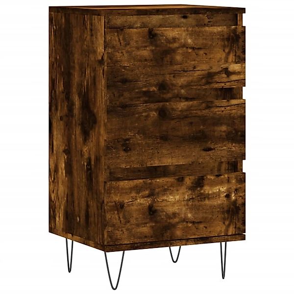 vidaXL Sideboard Räuchereiche 40x35x70 cm Holzwerkstoff 831097 günstig online kaufen