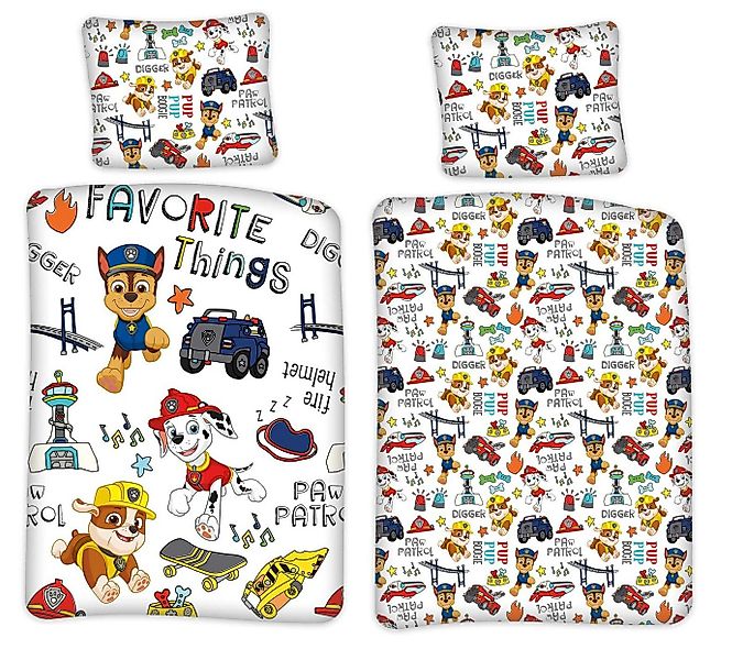 BrandMac Bettwäsche PAW Patrol - Favorite Things - Wende-Bettwäsche-Set, 13 günstig online kaufen
