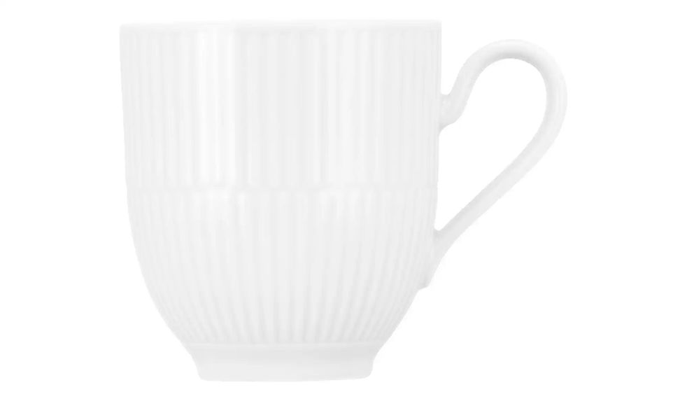 Seltmann Weiden Kaffeebecher  Amina ¦ weiß ¦ Porzellan ¦ Maße (cm): H: 12 günstig online kaufen