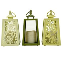 Online-Fuchs LED Laterne 3er Set Deko günstig online kaufen