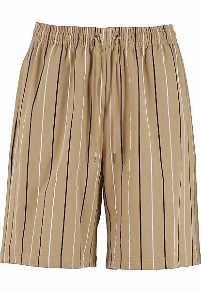 URBAN CLASSICS Sweatshorts "Urban Classics Printed Pinstripe Shorts" günstig online kaufen