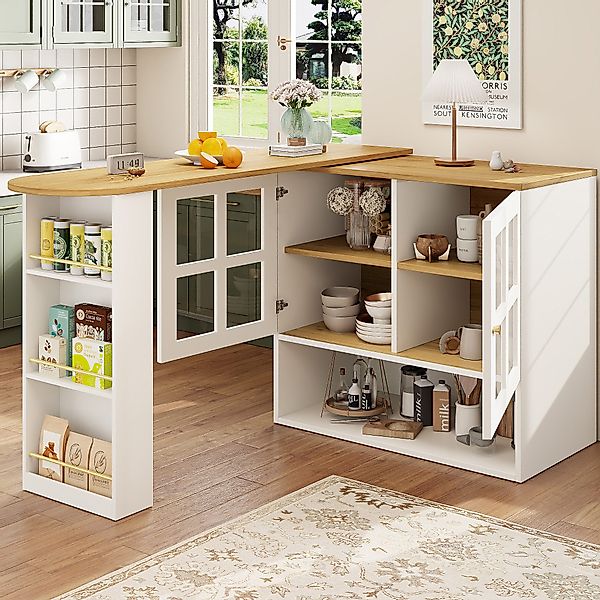 HAUSS SPOLE Bartisch 360° drehbare Essbar günstig online kaufen
