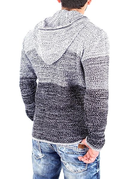 Reslad Strickpullover Reslad Strickpullover Herren Colorblock günstig online kaufen