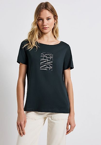 STREET ONE T-Shirt im soften Baumwoll-Mix günstig online kaufen