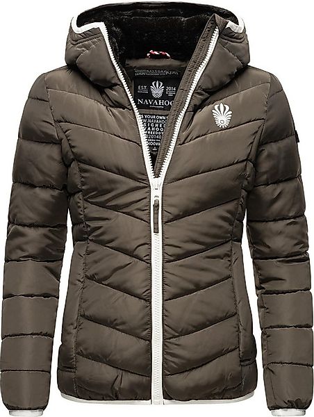 Navahoo Steppjacke Elva stylische Damen Winterjacke mit Kapuze günstig online kaufen