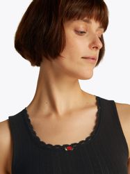 Tommy Jeans Tanktop TJW SLIM POINTELLE günstig online kaufen