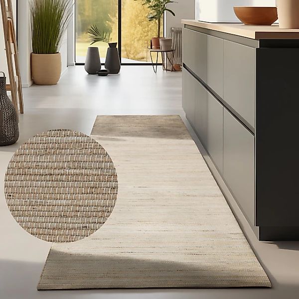 HANSE Home Teppich »Dhaka Juteteppich«, rechteckig, 5 mm Höhe, Läufer, hand günstig online kaufen