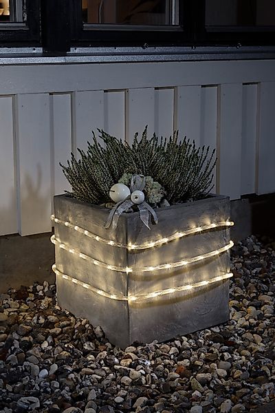 KONSTSMIDE LED-Lichterschlauch Weihnachtsdeko aussen, 96-flammig, 6 günstig online kaufen