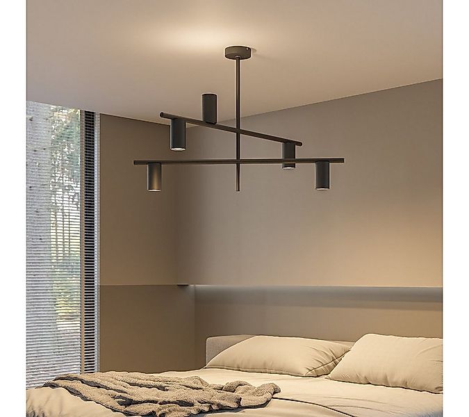 Neona Deckenleuchten NYXIA Schwarz, GU10, Warmweiß günstig online kaufen