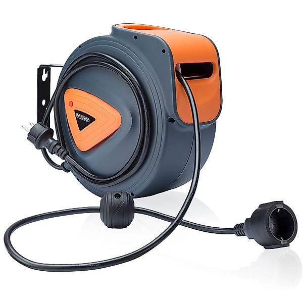 Automatik Kabeltrommel 20m+1,5m Anschlusskabel günstig online kaufen