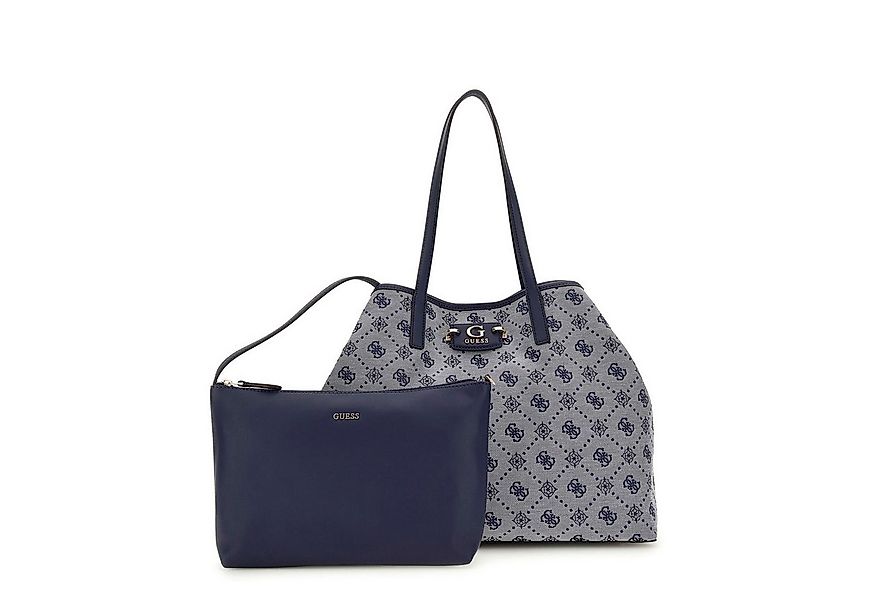 Guess Umhängetasche GUESS Shopper Neda Navy Logo (1, 1-tlg., 1) günstig online kaufen