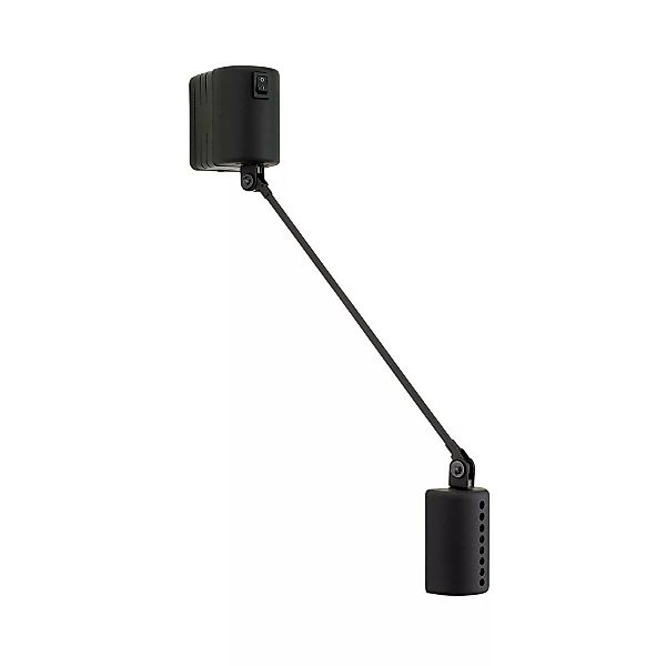 Lumina Daphine LED-Wandlampe 3.000K 20cm schwarz günstig online kaufen