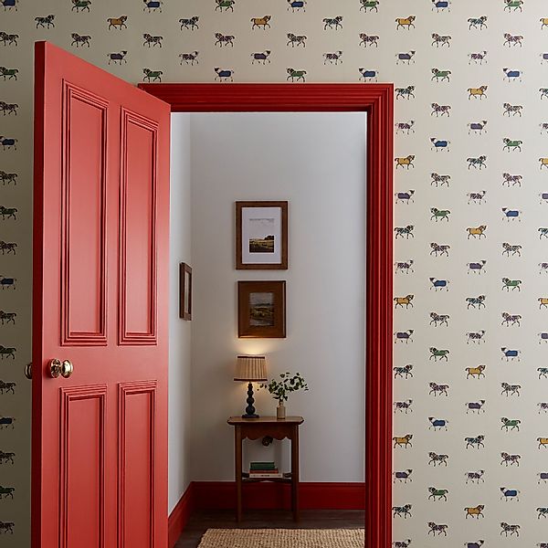 Joules Vliestapete Pferd, glatt, animal print, günstig online kaufen