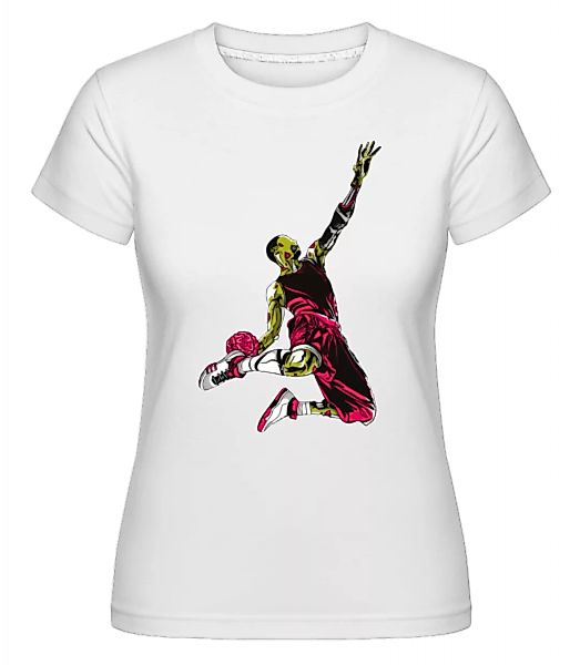 Zombie Slam Dunk · Shirtinator Frauen T-Shirt günstig online kaufen