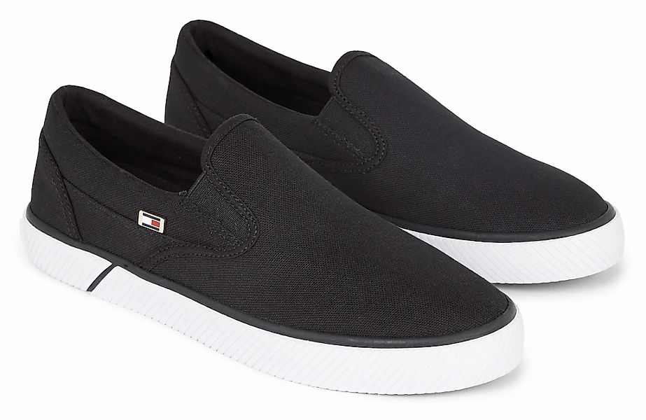 Tommy Hilfiger Slip-On Sneaker "VULC CANVAS SLIP-ON SNEAKER", Slipper, Frei günstig online kaufen