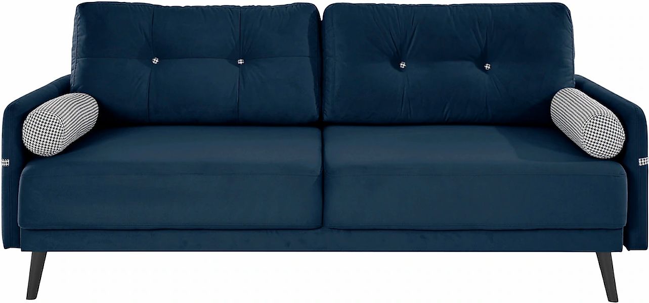 INOSIGN Schlafsofa »Emily«, incl. Bettfunktion und Bettkasten, Seitentache günstig online kaufen