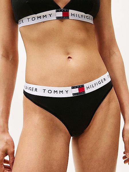 Tommy Hilfiger Underwear Tanga CLASSIC THONG mit Logobund, Stretch-Baumwoll günstig online kaufen