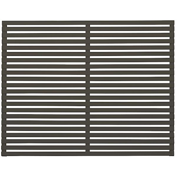 Sichtschutzzaun Tokyo Nadelholz Umbragrau 180 cm x 140 cm günstig online kaufen
