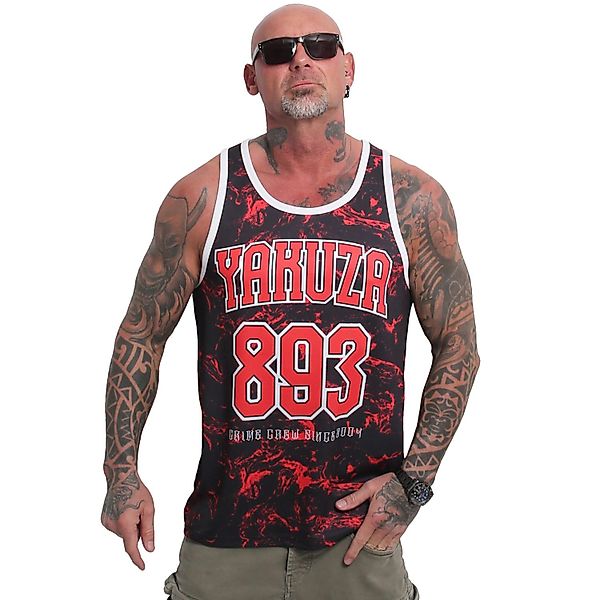 YAKUZA Muskelshirt Varsity aus hochwertigem Mesh-Stoff günstig online kaufen