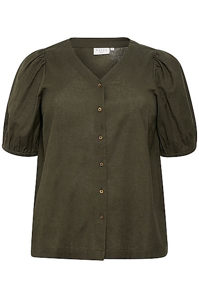 KAFFE Curve Kurzarmbluse Kurzarm-Bluse KCvicca Große günstig online kaufen