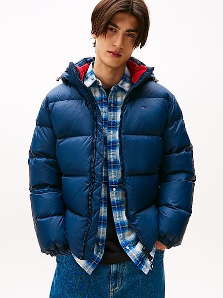 Tommy Jeans Steppjacke "TJM ESSENTIAL DOWN JACKET EXT" mit Kapuze Winterjac günstig online kaufen