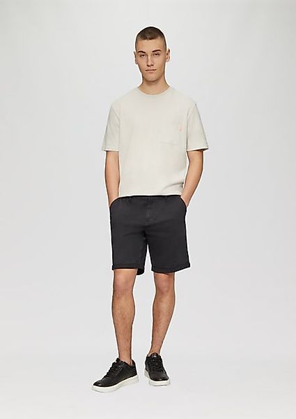 QS Cargoshorts Chino-Shorts John aus Baumwollstretch mit fixiertem Turn-up günstig online kaufen