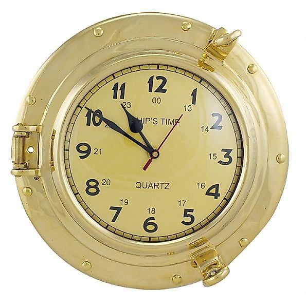 Linoows Uhr Wanduhr, Schiffsuhr im Bullauge, günstig online kaufen