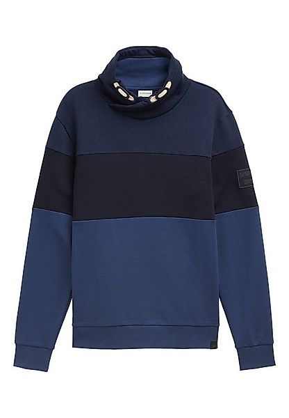 TOM TAILOR Sweatshirt Sweatshirt Pullover ohne Kapuze (1-tlg) günstig online kaufen