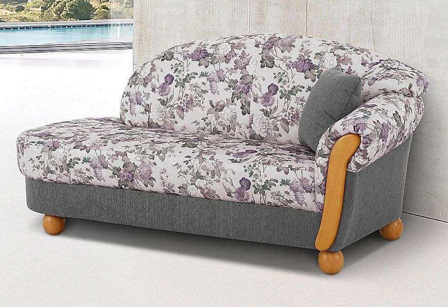 Home affaire Ottomane Milano, bequemes solitär Sofa im Landhaus-Stil, B/T/H günstig online kaufen
