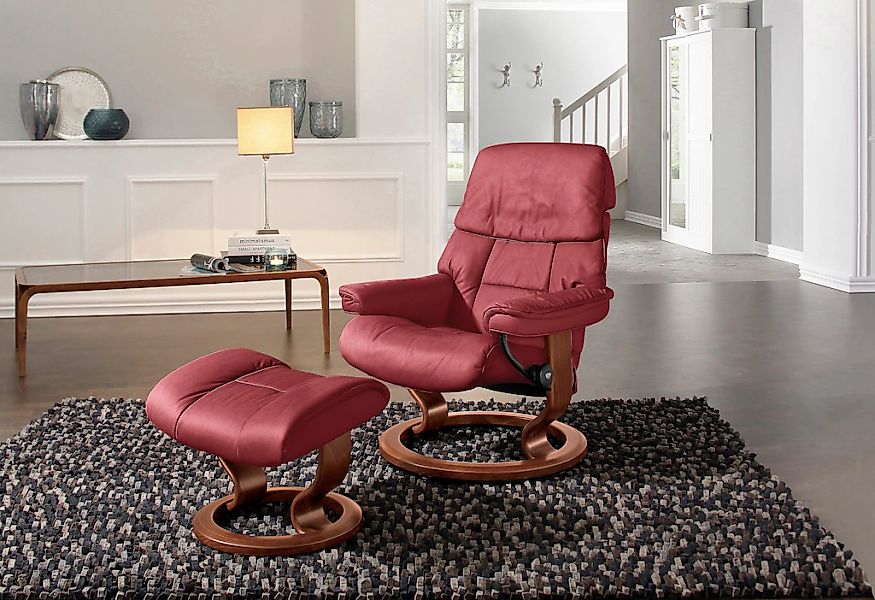 Stressless Relaxsessel "Ruby" Set, Relaxsessel mit Hocker, mit Classic Base günstig online kaufen