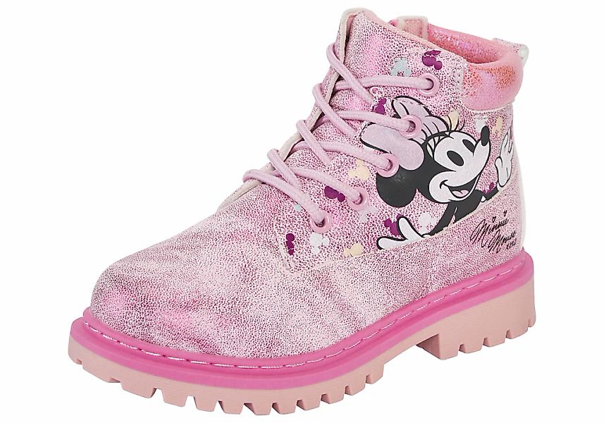 Disney Schnürboots "MINNIE" Winterschuhe, Winterboots, Schnürstiefel, Winte günstig online kaufen
