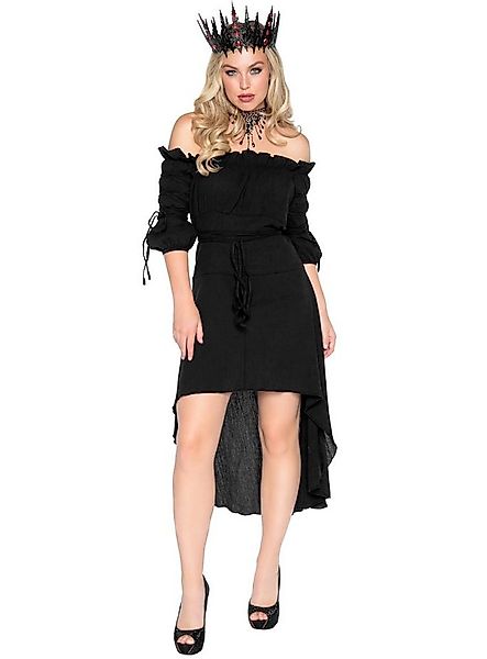 Leg Avenue Hexen-Kostüm Schwarzes Gaze-Kleid, Angenehm schlichtes Kleid als günstig online kaufen