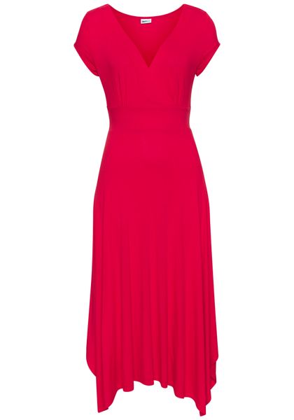 Beachtime Sommerkleid mit Zipfelsaum und Schleife, günstig online kaufen