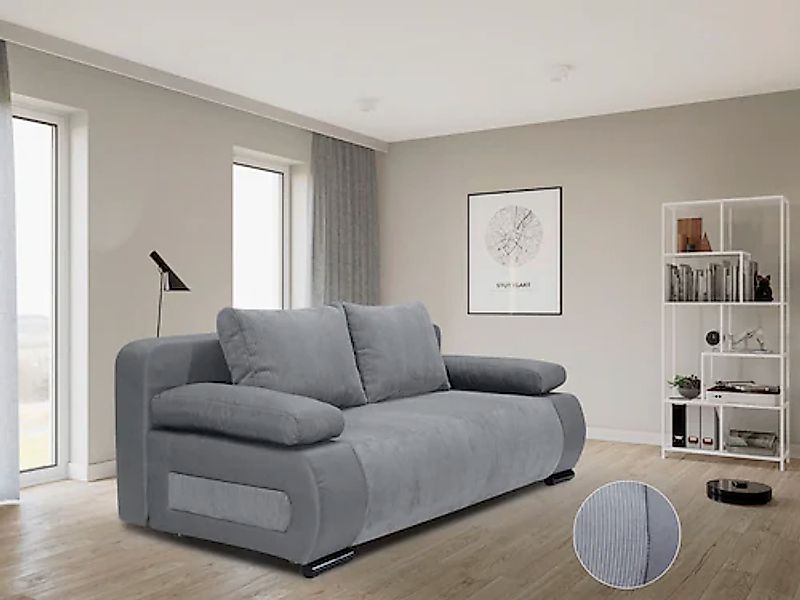 COLLECTION AB Schlafsofa »Moritz« mit Bettfunktion und Bettkasten, komforta günstig online kaufen