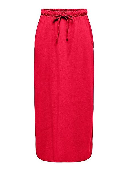 JACQUELINE de YONG Sommerrock Jersey Midirock günstig online kaufen