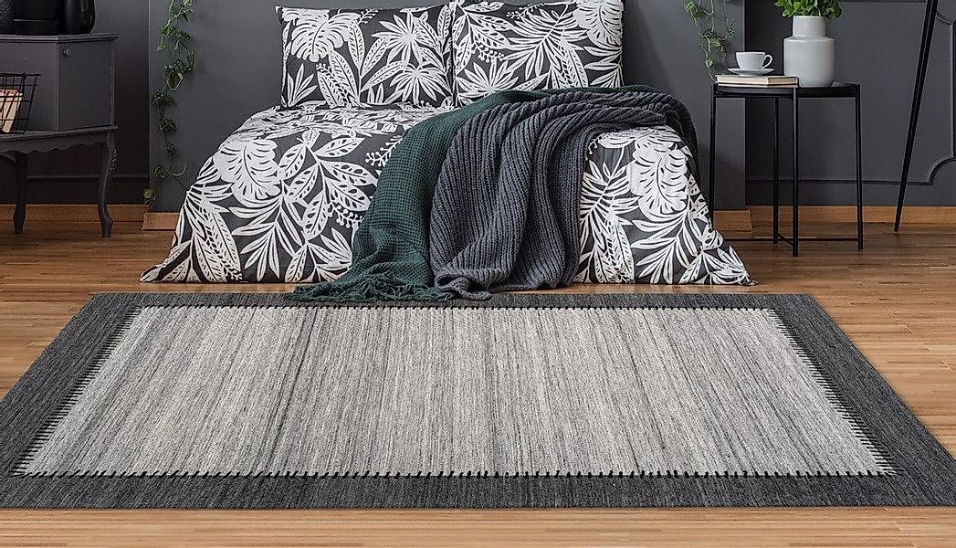 my home Teppich Amina, rechteckig, Höhe: günstig online kaufen