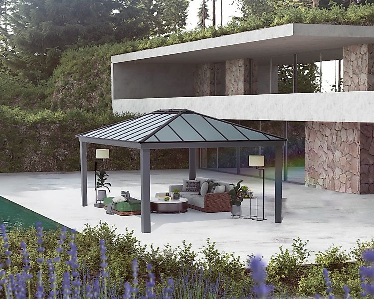 Palram - Canopia Pavillon "Dallas", einfache DIY Montage günstig online kaufen