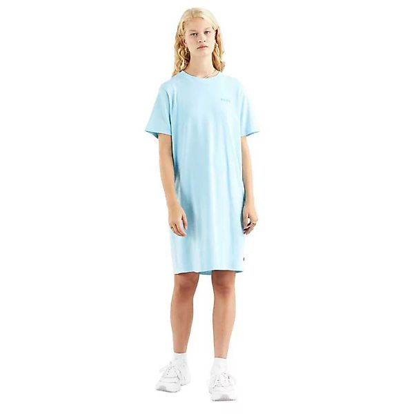 Levi's – T-Shirt-Kleid in Blau mit Logo günstig online kaufen